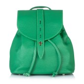 Rucsac dama din piele naturala DiAmanti Bocelli Verde